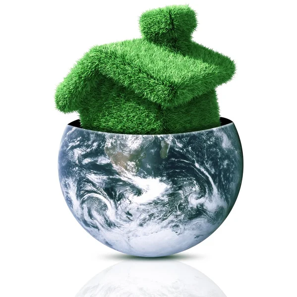 Pot planet earth — Stock Photo, Image