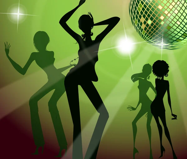 Party Crowd Dancing — Stock Photo, Image