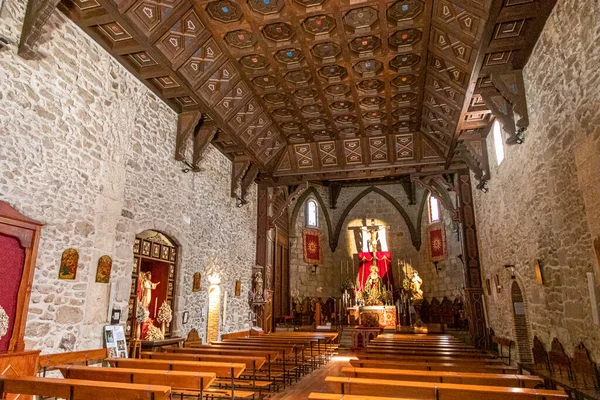 Buitrago Del Lozoya Spain Church Santa Maria Del Castillo — Stock Photo, Image