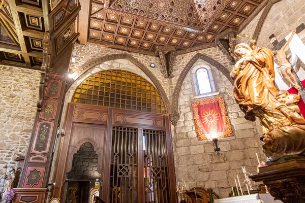Buitrago Del Lozoya Spagna Ingresso Alla Cappella Della Virgen Las — Foto Stock
