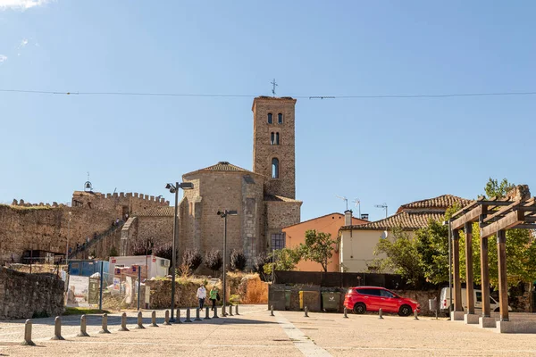 Buitrago Del Lozoya Spanje Kerk Van Santa Maria Del Castillo — Stockfoto