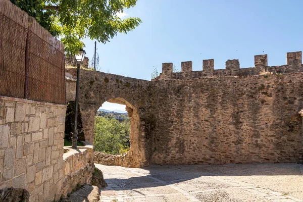 Buitrago Del Lozoya España Las Murallas Musulmanas Del Siglo Del — Foto de Stock