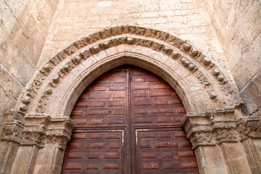 Ciudad Real, İspanya. Katedral de Nuestra Senora del Prado (Prado Katedrali 'nin Azize Mary' si), Gotik bir tapınak.
