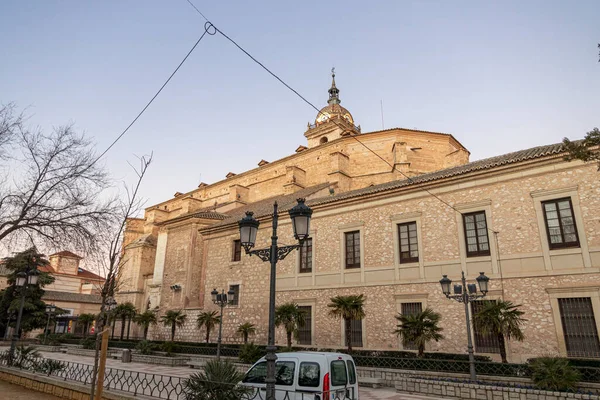 Ciudad Real Spanje Hoofdgevel Van Catedral Nuestra Senora Del Prado — Stockfoto