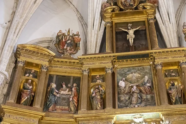 Ciudad Real España Retablo Barroco Principal Dentro Catedral Nuestra Señora — Foto de Stock