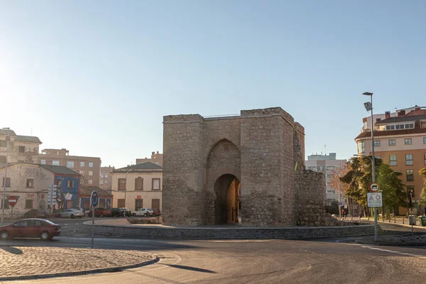 Ciudad Real Spain Puerta Toledo Toledo Gate Gothic Fortified City — Stock Photo, Image