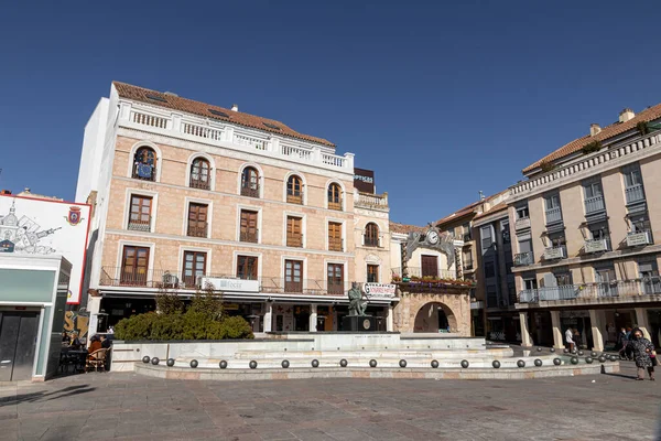 Ciudad Real Spanje Plaza Mayor Grand Town Square Belangrijkste Plein — Stockfoto