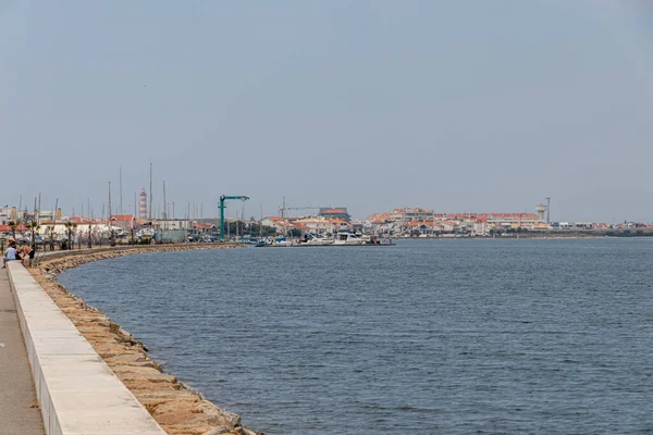 Costa Nova Prado Portugal Views Port Aveiro Aveiro Lagoon — Foto Stock