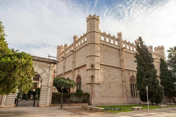 Palma Mallorca Spain Llotja Dels Mercaders Lonja Los Mercaderes Merchant — Foto de Stock