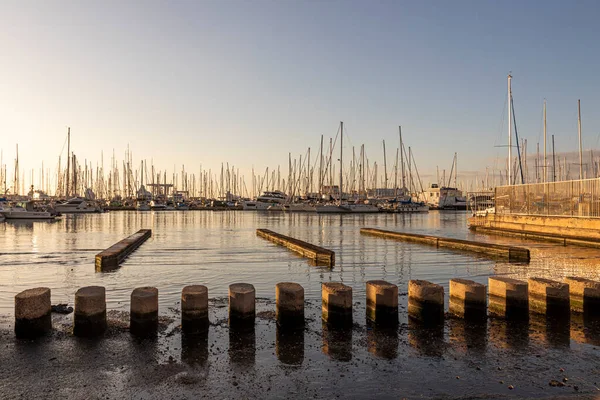 Palma Mallorca Spain Views Port Palma Most Important Harbor Island — Foto de Stock