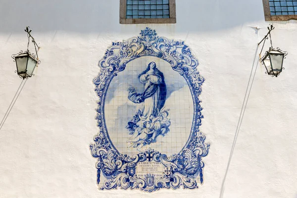 Guimaraes Portugal Convento Carmo Convent Our Lady Mount Carmel Azulejo — Fotografia de Stock