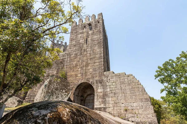 Guimaraes Portugal Castelo Guimaraes Guimaraes Castle 10Th Century Medieval Castle — Foto de Stock
