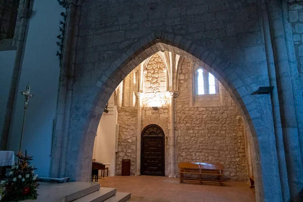 Ciudad Real Spanya Iglesia Santiago James Kilisesi Yüzyılda Inşa Edilmiş — Stok fotoğraf