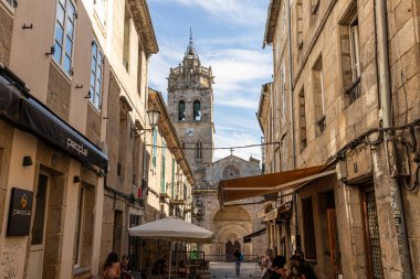Lugo, Spain. The Catedral de Santa Maria (Saint Mary's Cathedral), a Roman Catholic church and basilica in Galicia