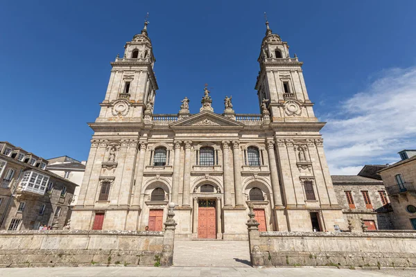 Λούγκο Ισπανία Catedral Santa Maria Καθεδρικός Ναός Της Αγίας Μαρίας — Φωτογραφία Αρχείου