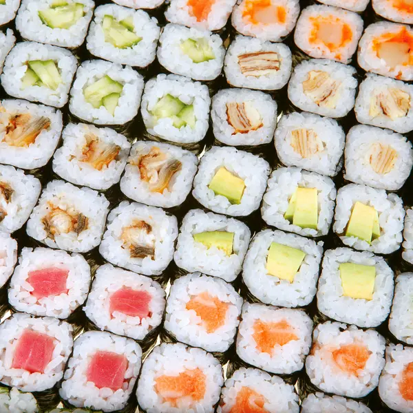 Sushi japonês — Fotografia de Stock