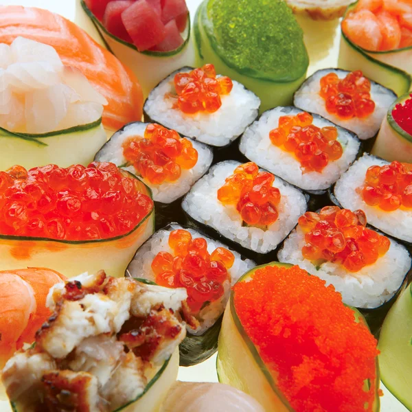 Sushi japonês — Fotografia de Stock