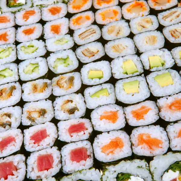 Sushi japonês — Fotografia de Stock