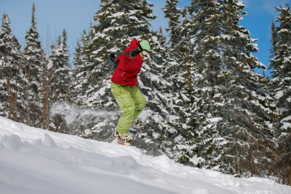 Snowboarder — Stockfoto