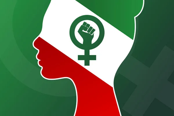 Manifestations Iran Modèle Pour Fond Bannière Affiche Illustration Vectorielle Eps10 — Image vectorielle