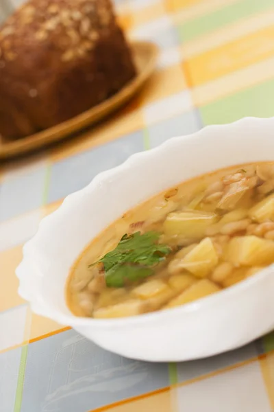 Bohnensuppe — Stockfoto