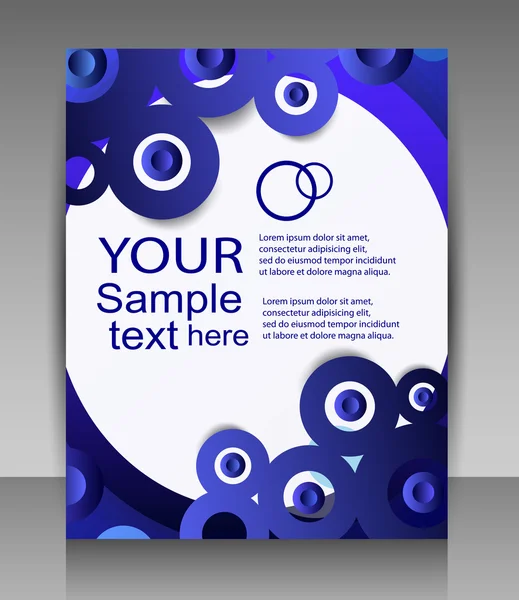 Flyer Design - Business — Stock Vector