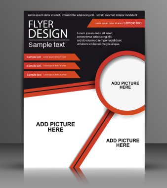 vektör el ilanı tasarımı - iş