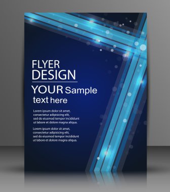 vektör el ilanı tasarımı - iş