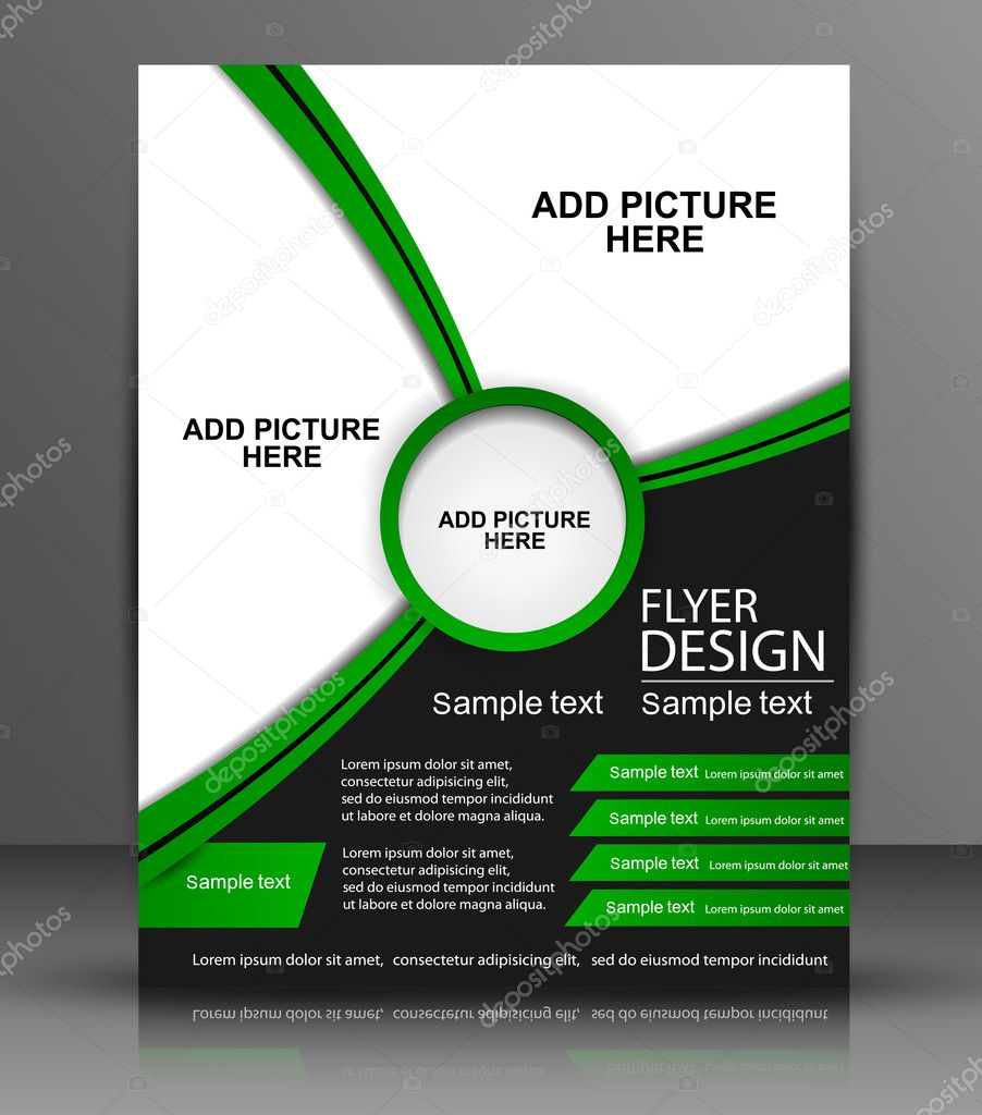 Vector Flyer Design - Business