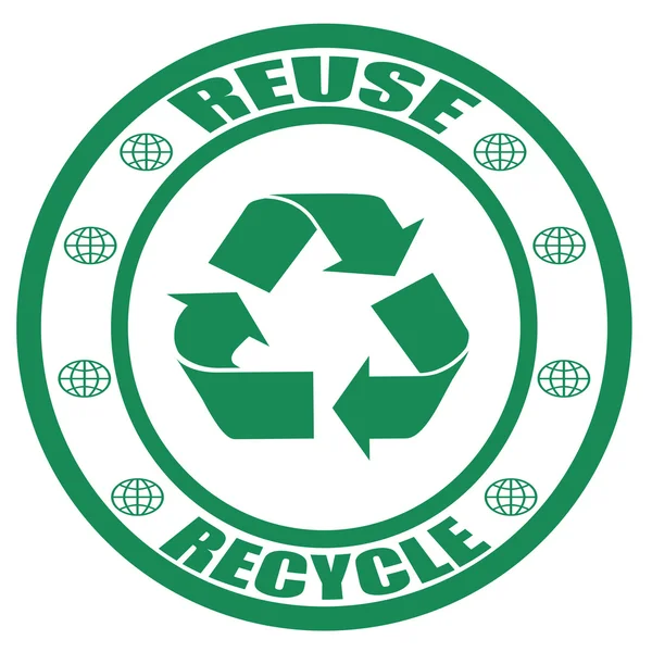 Reuse recycle — Stock Vector