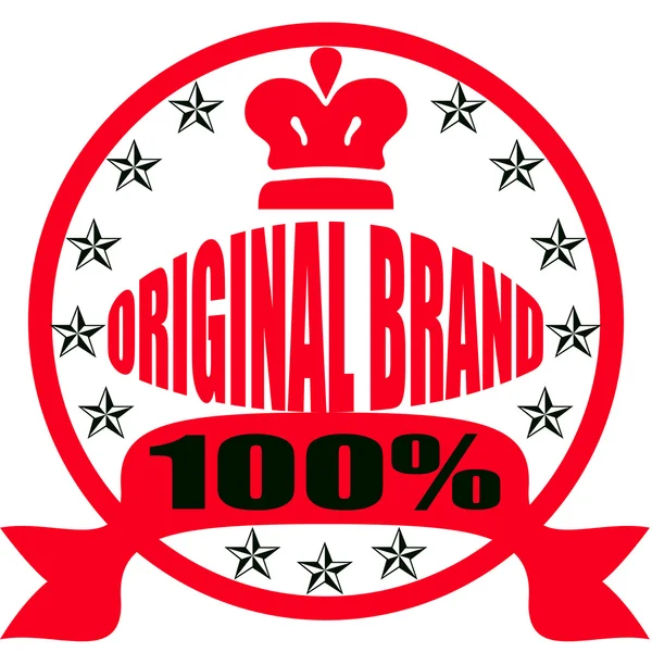 Original brand — Stock Vector