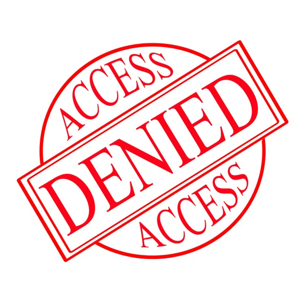 Access denied — Stock Vector