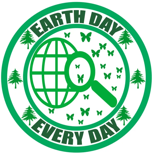 地球日 — 图库矢量图片
