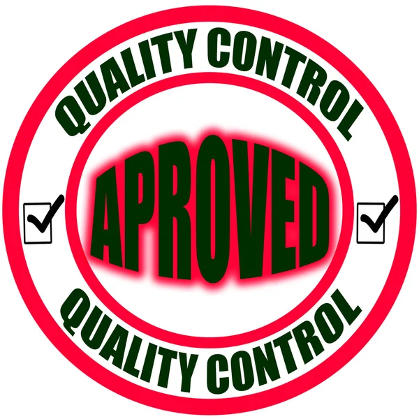 Control de calidad — Vector de stock