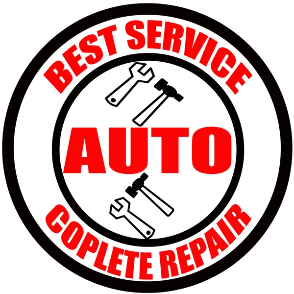 Autoreparatur — Stockvektor