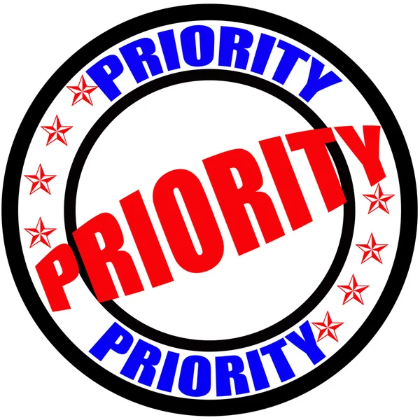 Prioridad — Archivo Imágenes Vectoriales