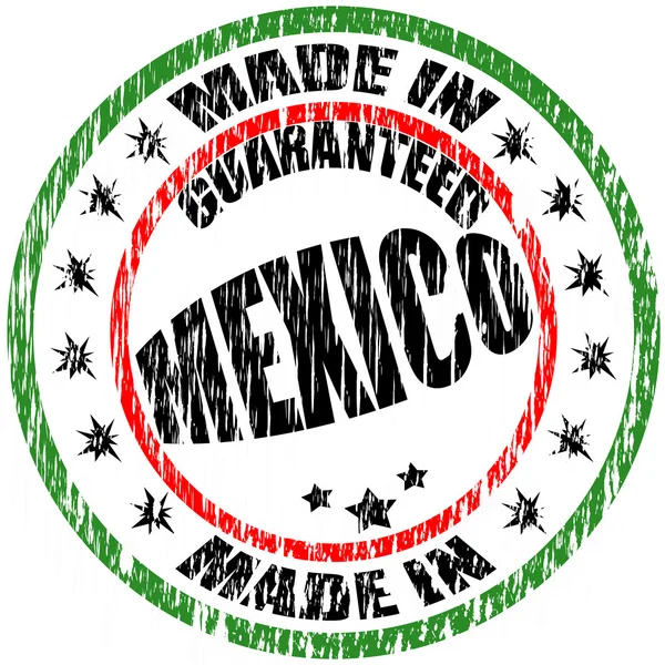 Gemaakt in mexico — Stockvector