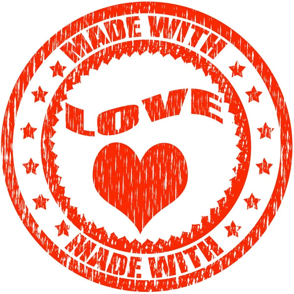 Made with love — Stock Vector