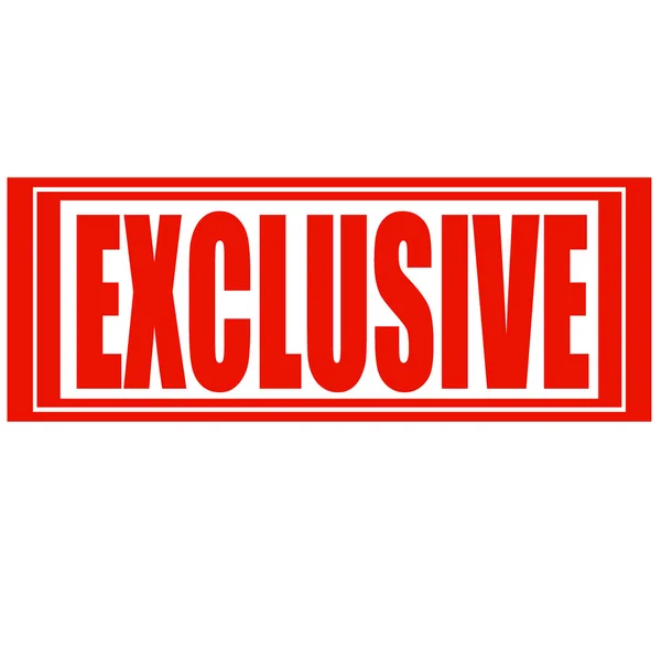 Exclusive — Stock Vector