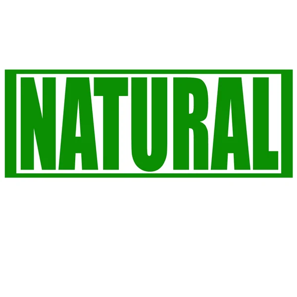 Natural — Stock Vector
