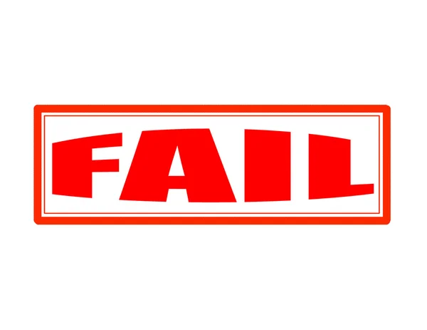 Fail — Stock Vector