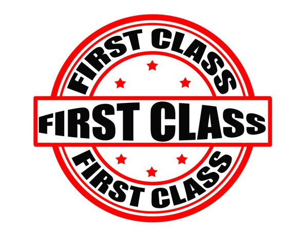 First class — Stock Vector