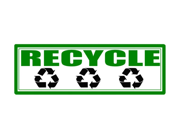 Recycle — Stock Vector