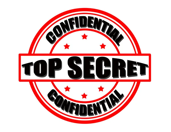 Top secret — Stock Vector