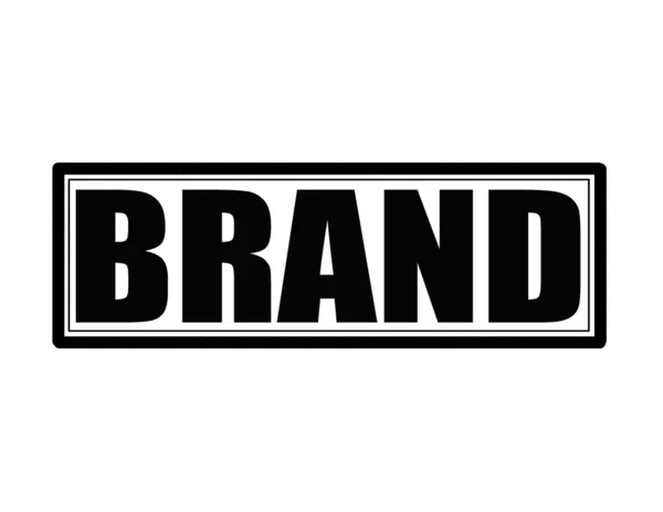Brand — Stock Vector