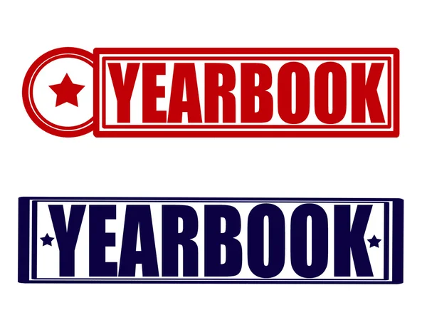 Yearbook — Stock Vector