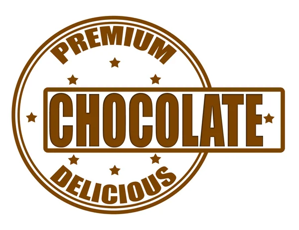 Chocolat premium — Image vectorielle