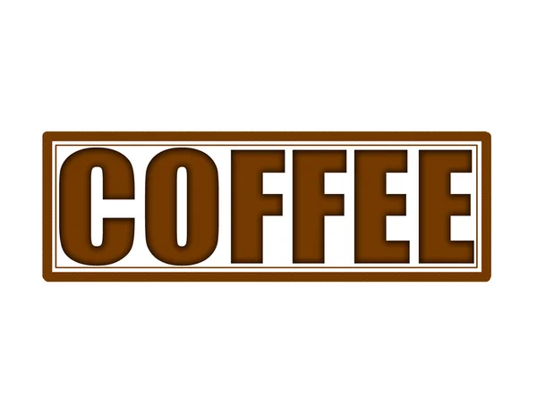 Kaffe – stockvektor