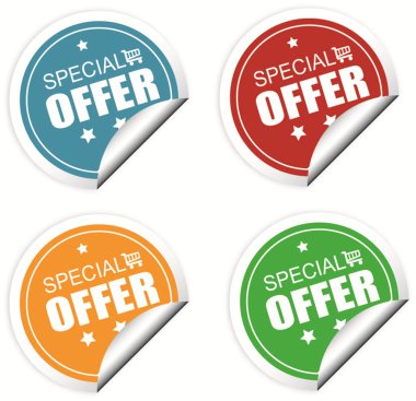 özel teklif etiketleri