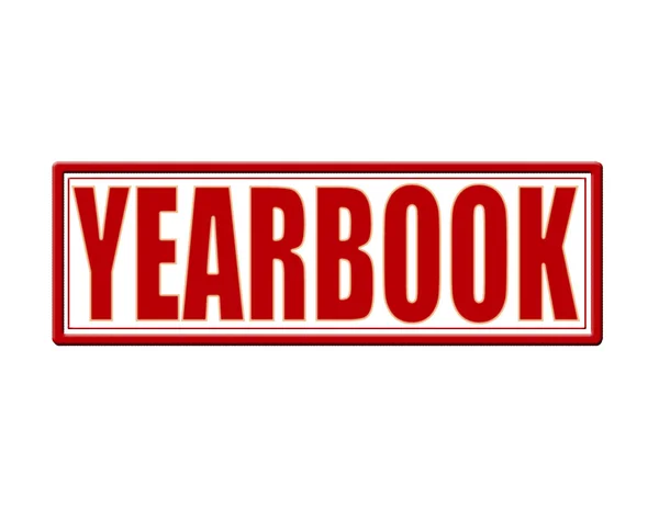 Yearbook — Stockový vektor